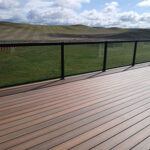 Black Glass Railing